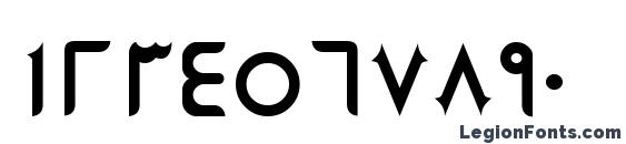 AYM Shurooq 20 Font, Number Fonts