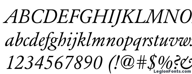 glyphs Azgaramondc italic font, сharacters Azgaramondc italic font, symbols Azgaramondc italic font, character map Azgaramondc italic font, preview Azgaramondc italic font, abc Azgaramondc italic font, Azgaramondc italic font