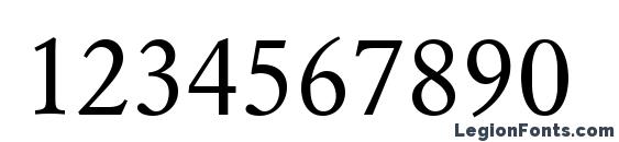 AZGaramondCTT Font, Number Fonts