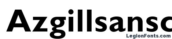 Azgillsansc bold Font, Typography Fonts