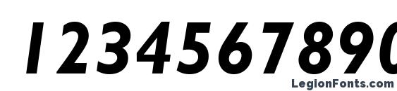 Azgillsansc bolditalic Font, Number Fonts