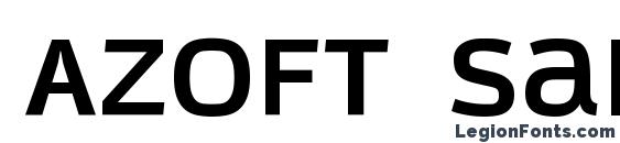 Azoft Sans Bold Font