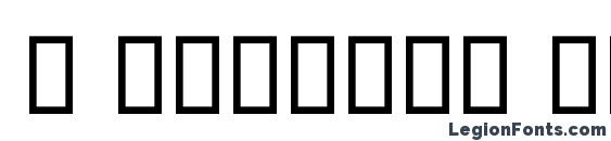 B Nazanin Outline Font
