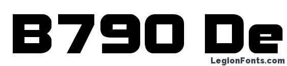 B790 Deco Regular font, free B790 Deco Regular font, preview B790 Deco Regular font