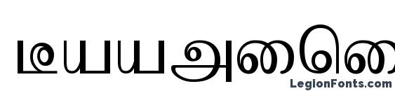 шрифт Baamini plain, бесплатный шрифт Baamini plain, предварительный просмотр шрифта Baamini plain