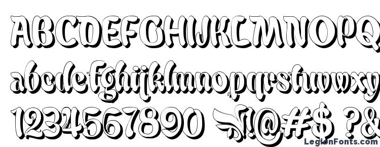 glyphs BabaluShade font, сharacters BabaluShade font, symbols BabaluShade font, character map BabaluShade font, preview BabaluShade font, abc BabaluShade font, BabaluShade font