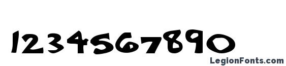 Babelfish Font, Number Fonts