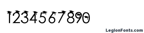 Baby geniuses 2 normal Font, Number Fonts