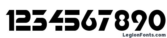 Babylon5 station Font, Number Fonts