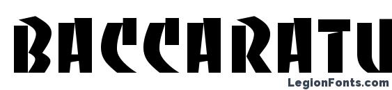 шрифт BaccaratUpright Regular, бесплатный шрифт BaccaratUpright Regular, предварительный просмотр шрифта BaccaratUpright Regular