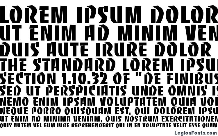 specimens Baccau font, sample Baccau font, an example of writing Baccau font, review Baccau font, preview Baccau font, Baccau font