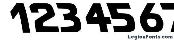 Back to the future 2002 Font, Number Fonts