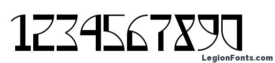 Backn Font, Number Fonts