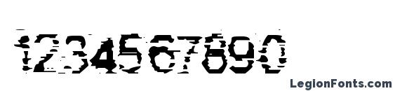 Badcargo2 Font, Number Fonts