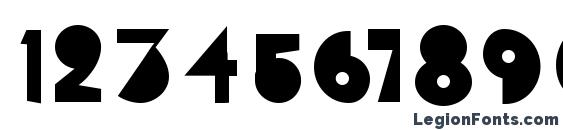 Bagaglioflat Font, Number Fonts