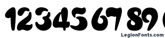 Bagel Font, Number Fonts