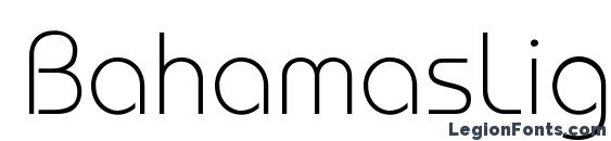 BahamasLight Font