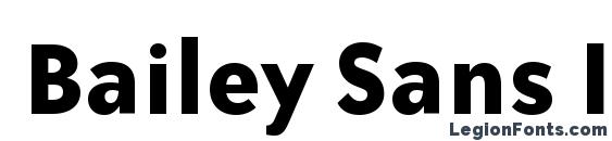 шрифт Bailey Sans ITC Bold, бесплатный шрифт Bailey Sans ITC Bold, предварительный просмотр шрифта Bailey Sans ITC Bold