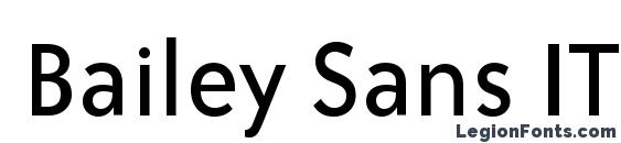 Bailey Sans ITC Book Font