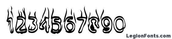 Baileysc Font, Number Fonts