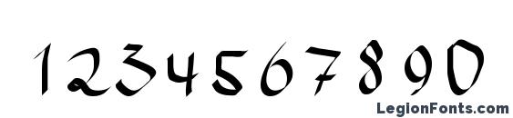Bajsporr Font, Number Fonts