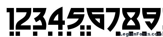 BalaCynwyd Font, Number Fonts