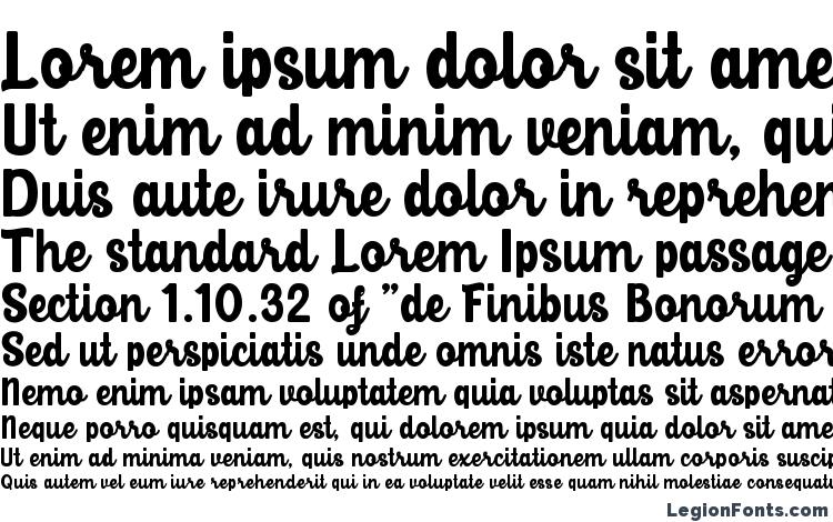 specimens Baliho Script font, sample Baliho Script font, an example of writing Baliho Script font, review Baliho Script font, preview Baliho Script font, Baliho Script font