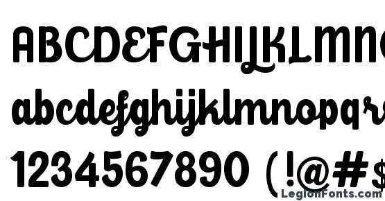 Baliho Script Font Download Free / LegionFonts