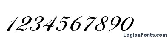 Ballantines medium Font, Number Fonts