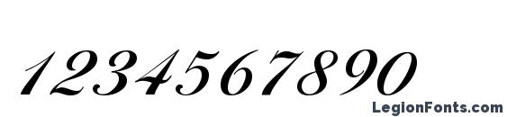 BallantinesSerial Bold Font, Number Fonts