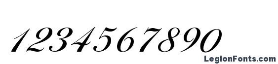BallantinesSerial Medium Regular Font, Number Fonts