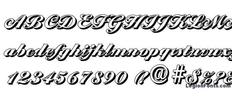 BallantinesShadow Black Regular Font Download Free / LegionFonts