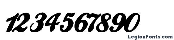 Ballw Font, Number Fonts