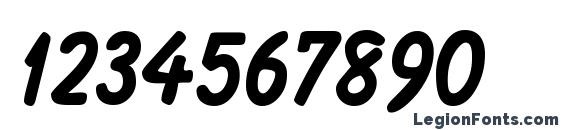 Balogna Bold Font, Number Fonts