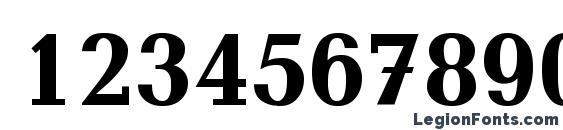 Baltica Bold Font, Number Fonts