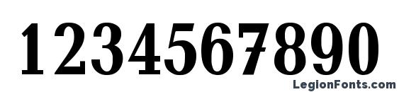 Baltica Bold90b Font, Number Fonts