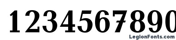 BalticaC Bold Font, Number Fonts