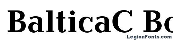 BalticaC Bold Font