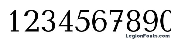 BalticaC Font, Number Fonts