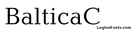 BalticaC Font