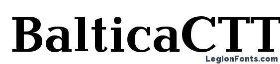 BalticaCTT Bold font, free BalticaCTT Bold font, preview BalticaCTT Bold font