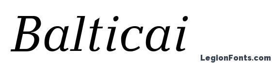 Balticai font, free Balticai font, preview Balticai font