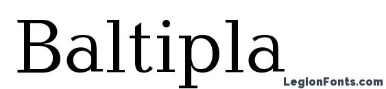 Baltipla font, free Baltipla font, preview Baltipla font