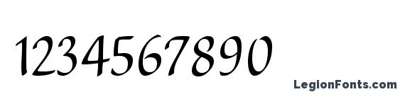 BalzanoStd Font, Number Fonts