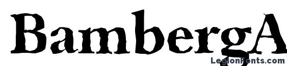 BambergAntique Bold Font