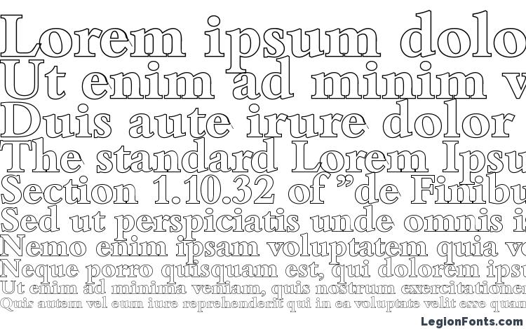 specimens BambergOutline Bold font, sample BambergOutline Bold font, an example of writing BambergOutline Bold font, review BambergOutline Bold font, preview BambergOutline Bold font, BambergOutline Bold font