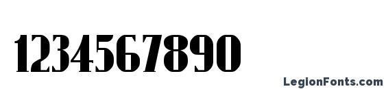 Bandabunk Font, Number Fonts