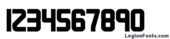 Bandwidth Bandless BRK Font, Number Fonts