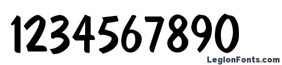 Banga SSi Font, Number Fonts