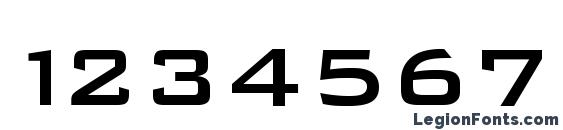 Bankgothicmediumc Font, Number Fonts